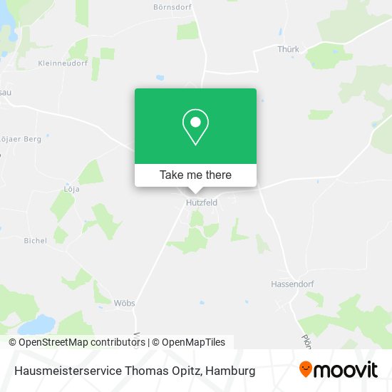 Hausmeisterservice Thomas Opitz map