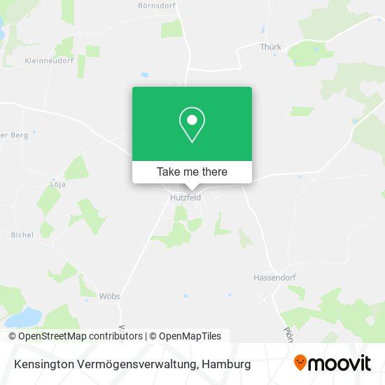 Kensington Vermögensverwaltung map