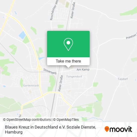 Blaues Kreuz in Deutschland e.V. Soziale Dienste map