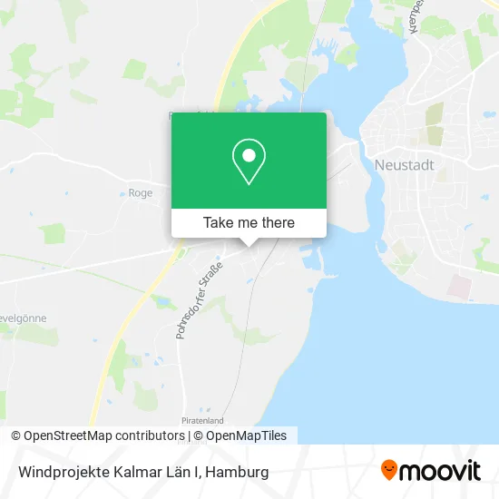 Карта Windprojekte Kalmar Län I