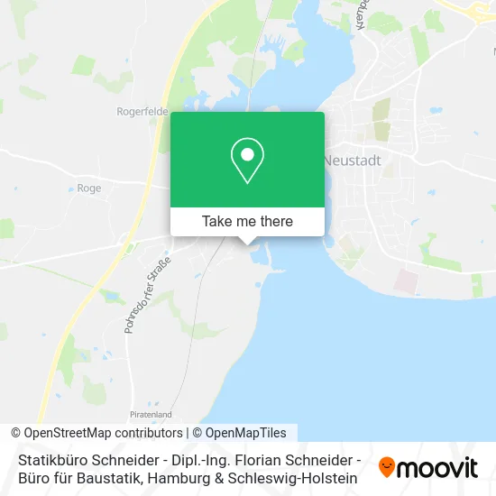 Карта Statikbüro Schneider - Dipl.-Ing. Florian Schneider - Büro für Baustatik