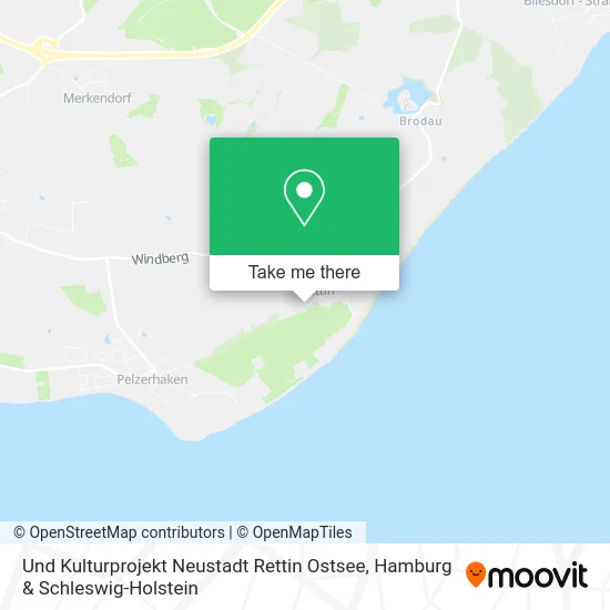 Карта Und Kulturprojekt Neustadt Rettin Ostsee