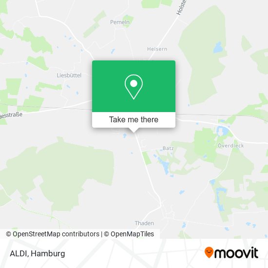 ALDI map