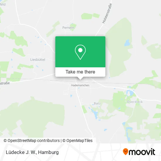 Lüdecke J. W. map