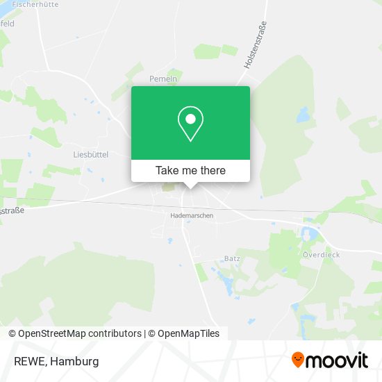 REWE map