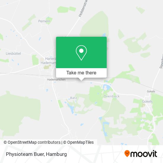 Physioteam Buer map