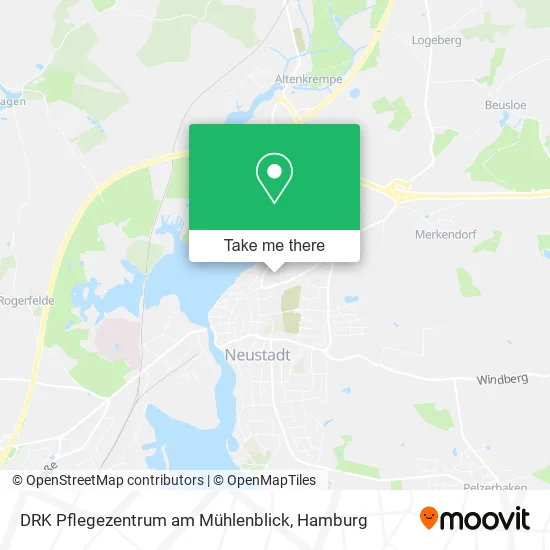 Карта DRK Pflegezentrum am Mühlenblick
