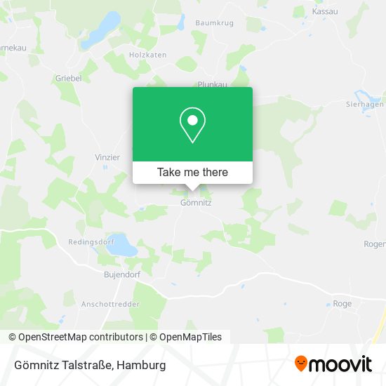 Gömnitz Talstraße map