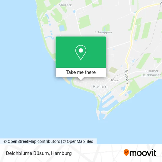 Карта Deichblume Büsum