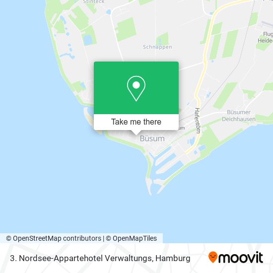 Карта 3. Nordsee-Appartehotel Verwaltungs