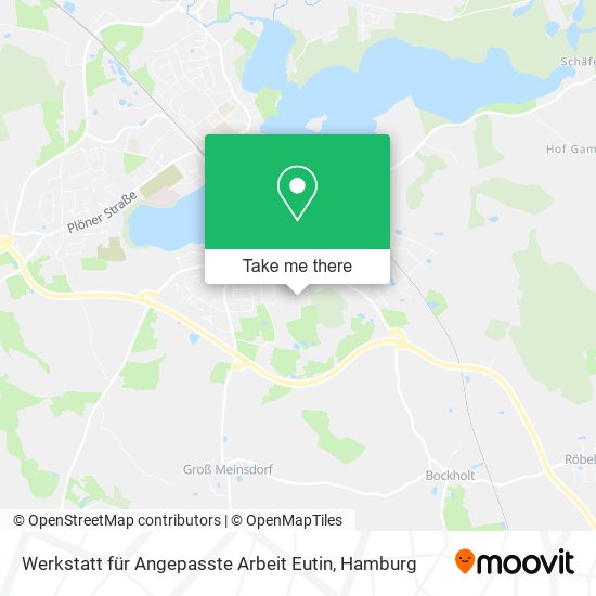 Werkstatt für Angepasste Arbeit Eutin map