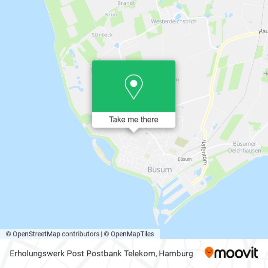 Erholungswerk Post Postbank Telekom map