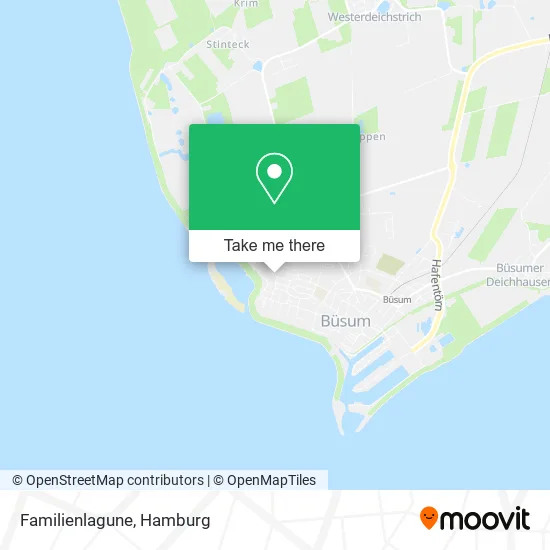 Карта Familienlagune