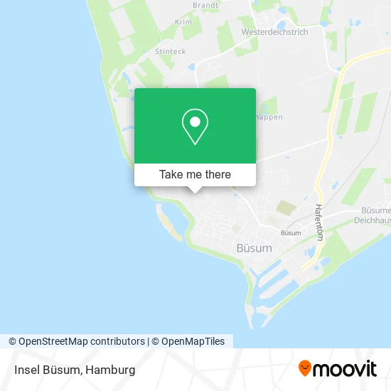 Карта Insel Büsum