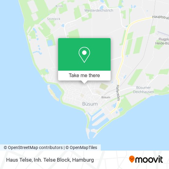 Haus Telse, Inh. Telse Block map