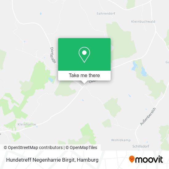 Hundetreff Negenharrie Birgit map