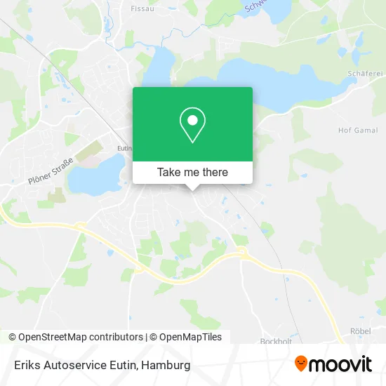 Карта Eriks Autoservice Eutin