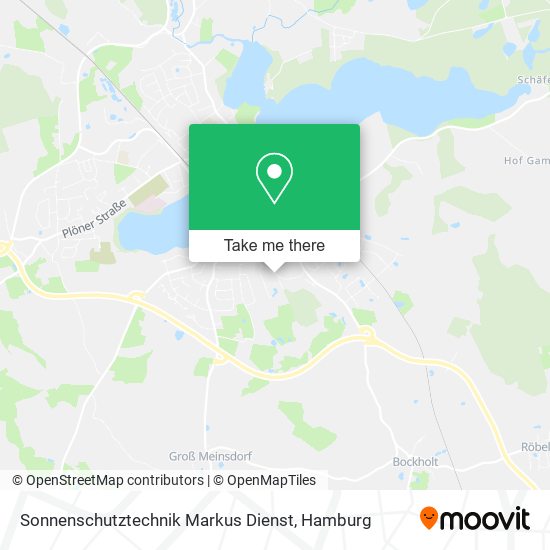 Sonnenschutztechnik Markus Dienst map