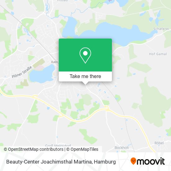 Beauty-Center Joachimsthal Martina map