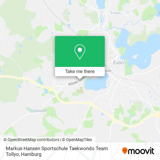 Markus Hansen Sportschule Taekwondo Team Tollyo map