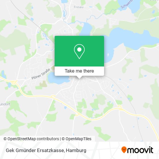 Gek Gmünder Ersatzkasse map