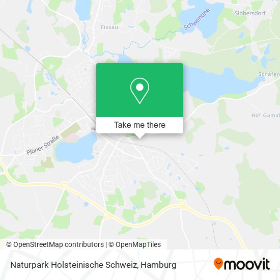 Naturpark Holsteinische Schweiz map