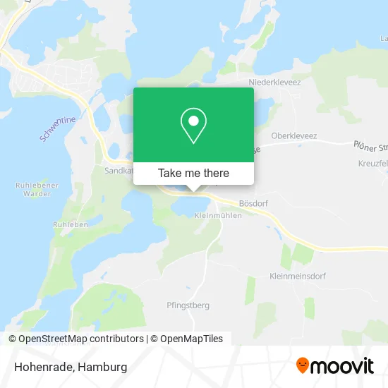 Карта Hohenrade