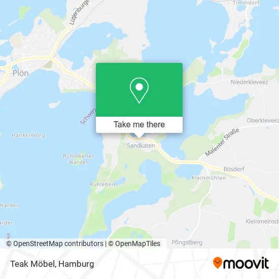 Карта Teak Möbel