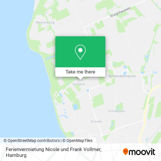 Ferienvermietung Nicole und Frank Vollmer map