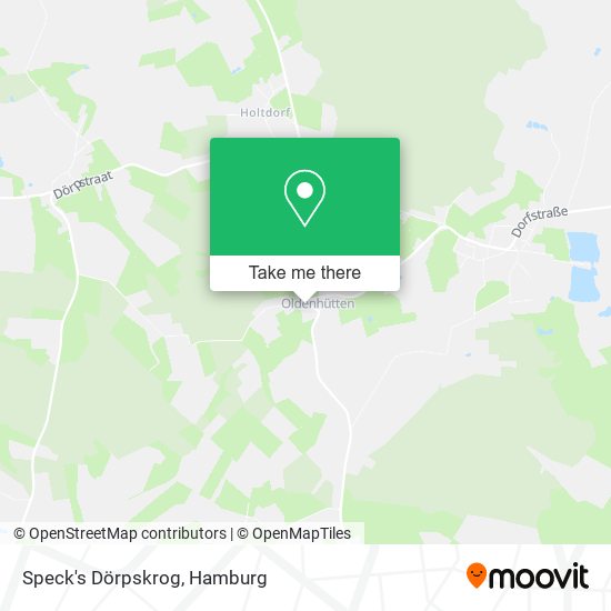 Speck's Dörpskrog map