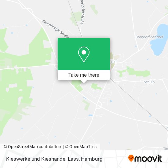 Kieswerke und Kieshandel Lass map