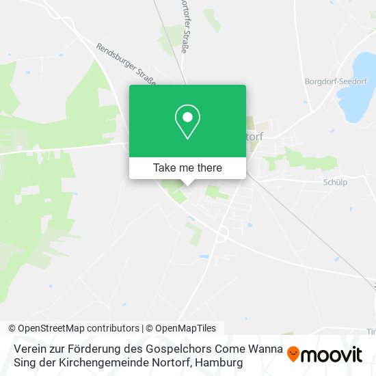 Verein zur Förderung des Gospelchors Come Wanna Sing der Kirchengemeinde Nortorf map