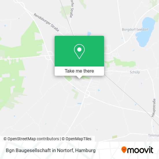 Bgn Baugesellschaft in Nortorf map