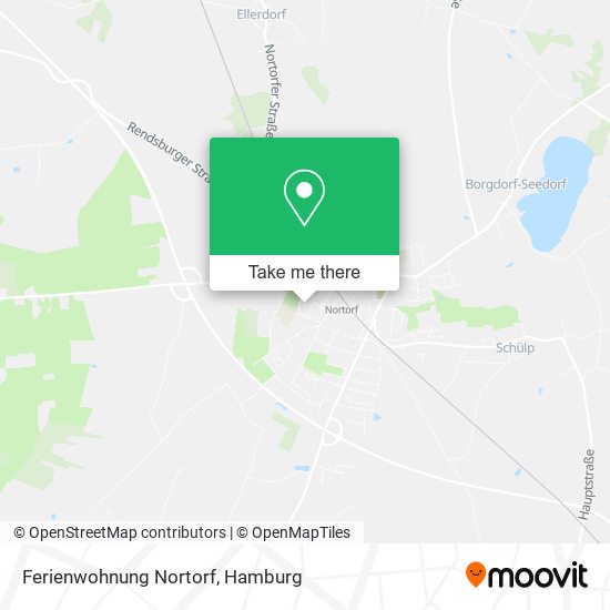 Ferienwohnung Nortorf map