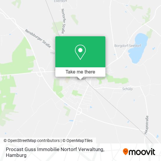 Procast Guss Immobilie Nortorf Verwaltung map