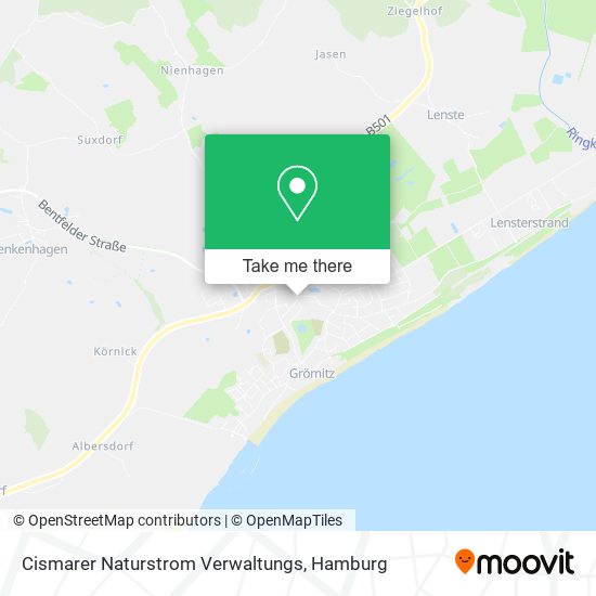 Cismarer Naturstrom Verwaltungs map