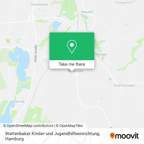 Карта Wattenbeker Kinder-und Jugendhilfeeinrichtung