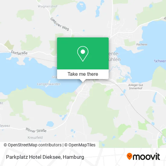 Карта Parkplatz Hotel Dieksee