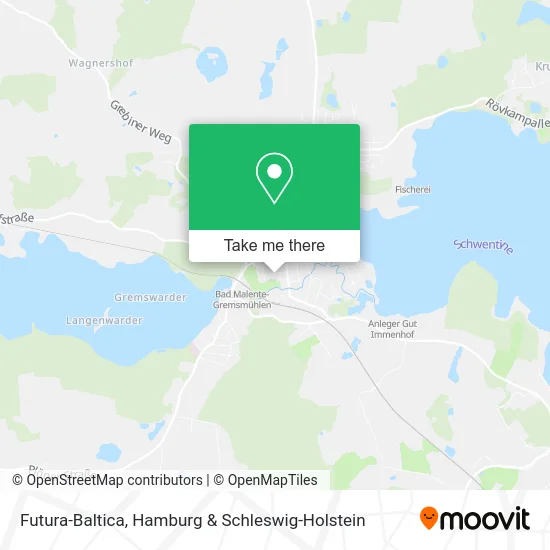 Карта Futura-Baltica