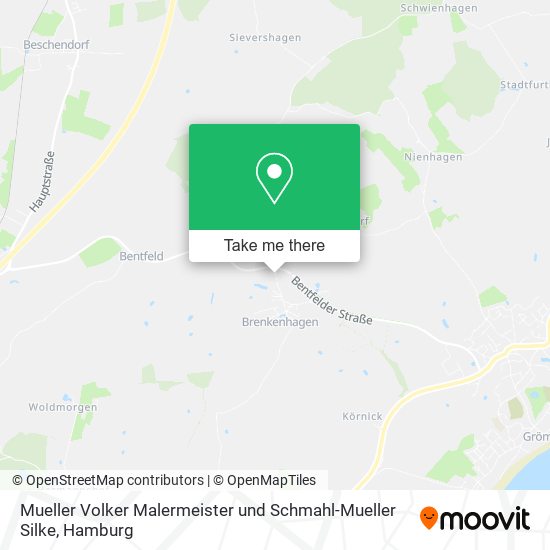 Карта Mueller Volker Malermeister und Schmahl-Mueller Silke