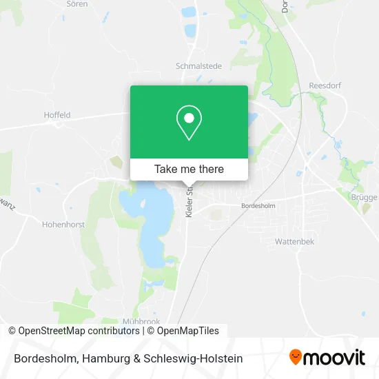 Карта Bordesholm