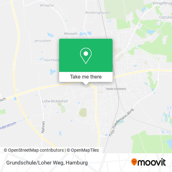 Grundschule/Loher Weg map