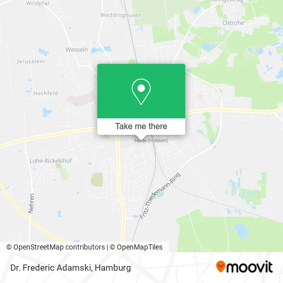 Карта Dr. Frederic Adamski