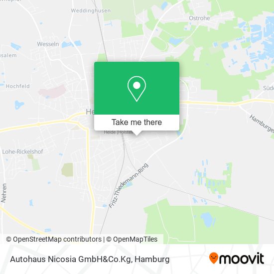Autohaus Nicosia GmbH&Co.Kg map