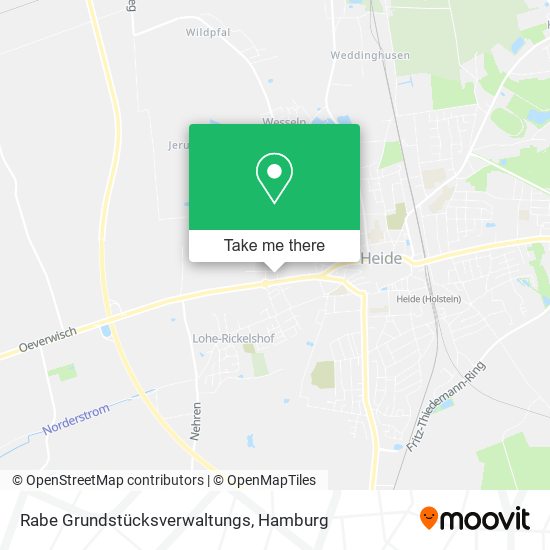 Rabe Grundstücksverwaltungs map