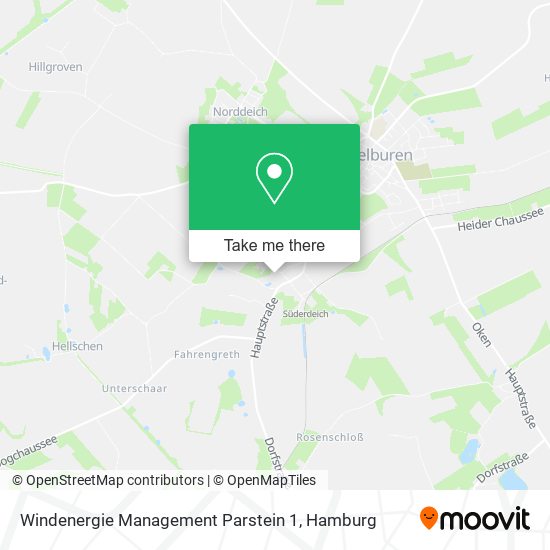 Windenergie Management Parstein 1 map