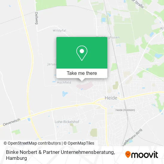 Карта Binke Norbert & Partner Unternehmensberatung