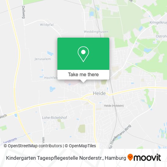Kindergarten Tagespflegestelle Norderstr. map