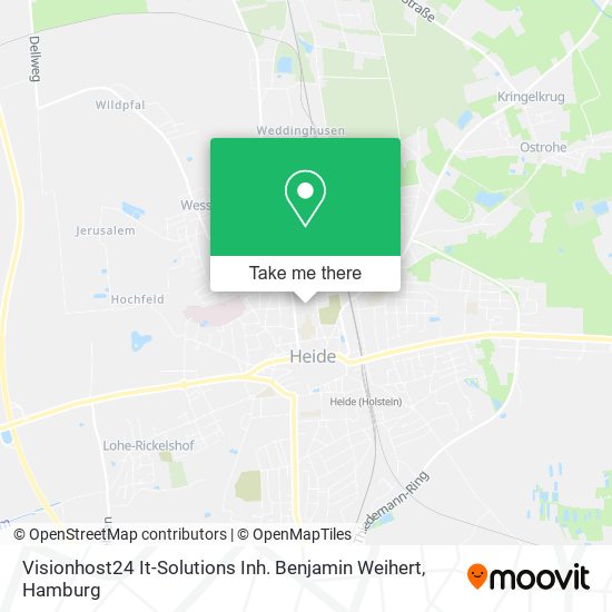 Visionhost24 It-Solutions Inh. Benjamin Weihert map