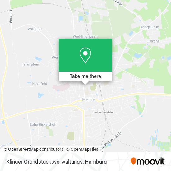 Klinger Grundstücksverwaltungs map